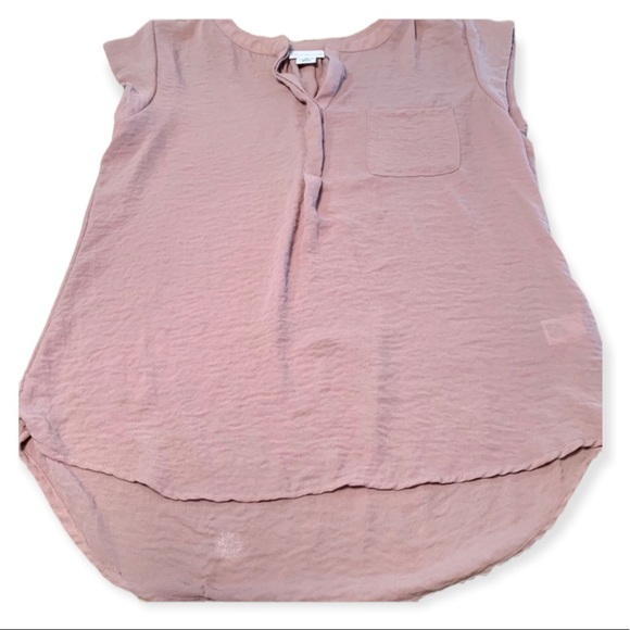 LIZ CLAIBORNE DUSTY PINK TOP - Picture 6 of 11